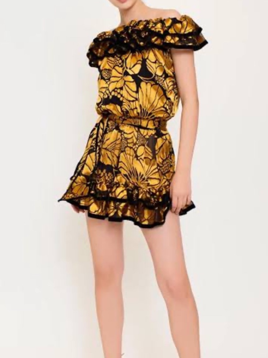 Azulu Botany Mini Dress L